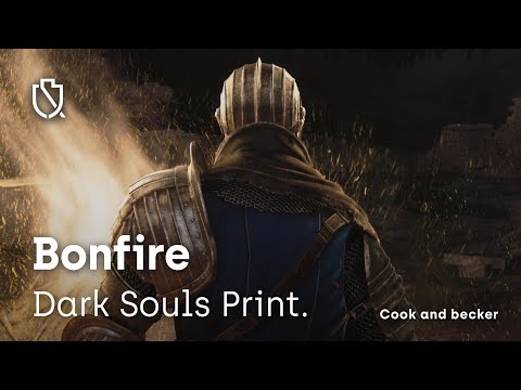 Bonfire - DARK SOULS Print