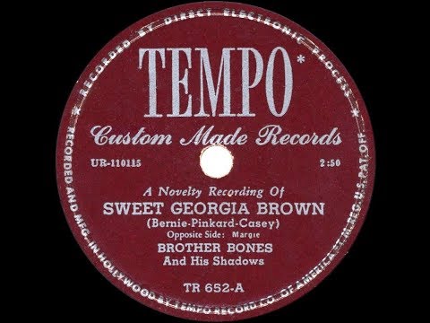 1949 HITS ARCHIVE: Sweet Georgia Brown - Brother Bones (Harlem Globetrotters theme)