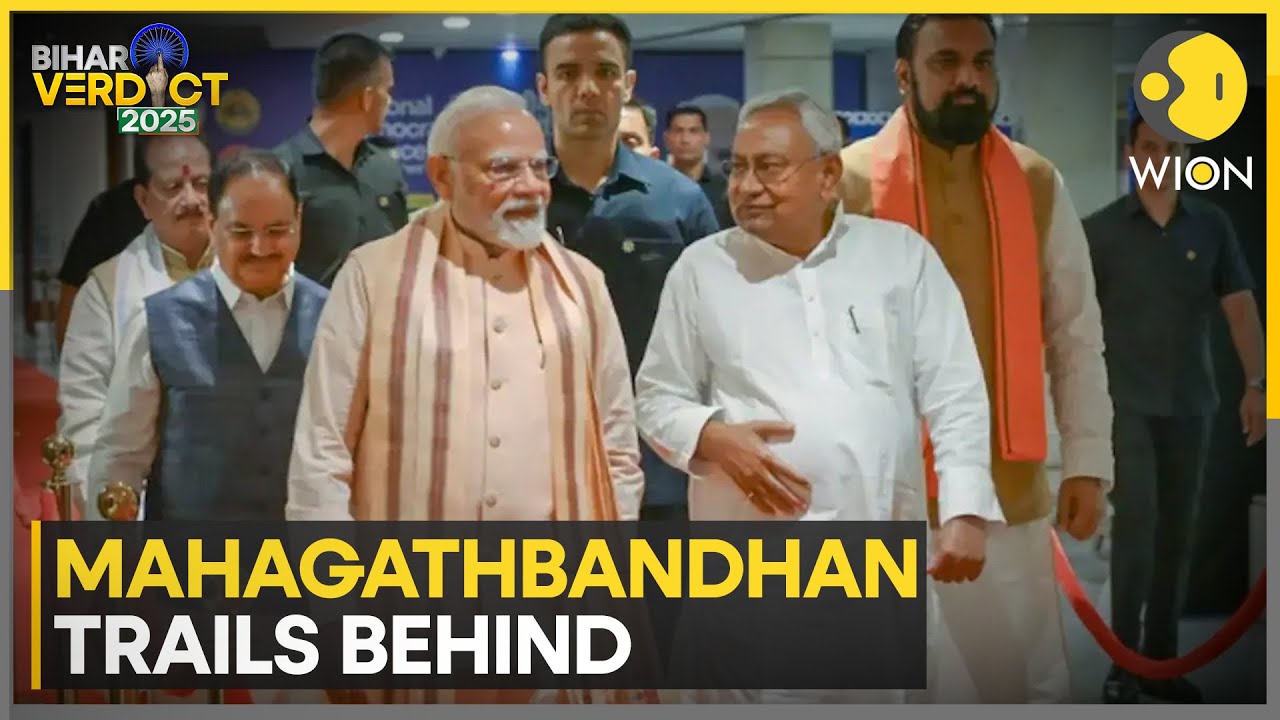 Bihar Election Results: NDA Leads, Mahagathbandhan | WION