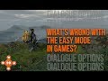 What's Wrong With Easy Mode in Games?