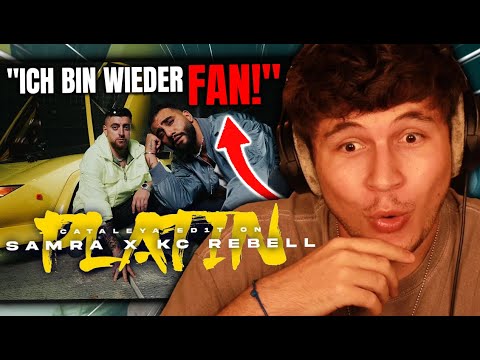 SO kenn ich SAMRA🔥!!!...Reaktion : SAMRA x KC REBELL - PLATIN [Official Video] | PtrckTV