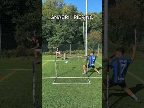 GNABRI VS PIERINO - Sfida a 2 porte ⚽️💯