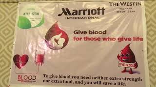 preview picture of video 'Blood donation camp  in pushkar'