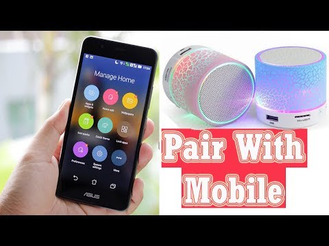 How to connect bluetooth speaker to mobile phone