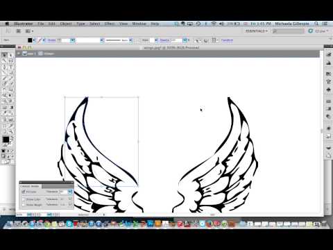 Illustrator live trace