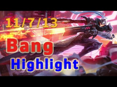 Highlight SKT T1 Bang Lucian ADC vs Ezreal Patch 7.5