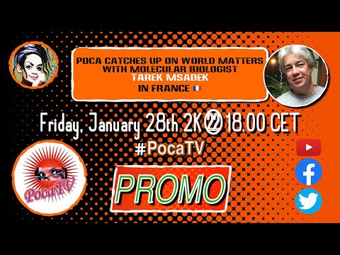 🔸 PROMO 🔸 PocaTV LIVE 2K22-0128 - Tarek Msadek