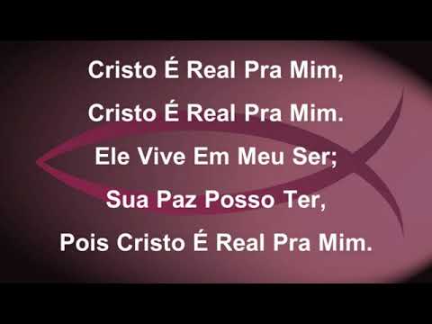 534  Cristo É Real Pra Mim Harpa Cristã com legenda