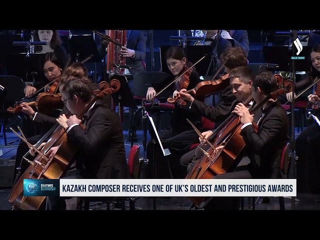 Kazakh composer receives one of UK’s oldest and prestigious awards