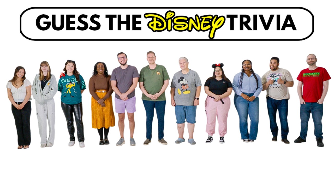 11 People vs Disney Quiz