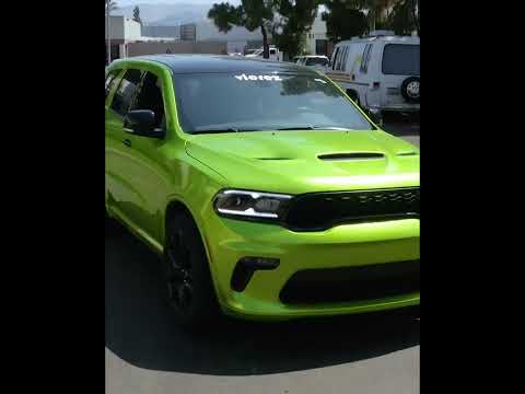 Dodge Durango rear diffuser installation video is live on our channel !  #shorts