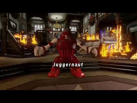 Level 8 Juggernauts and Crosses Story Mode   Lego Marvel Super Heroes