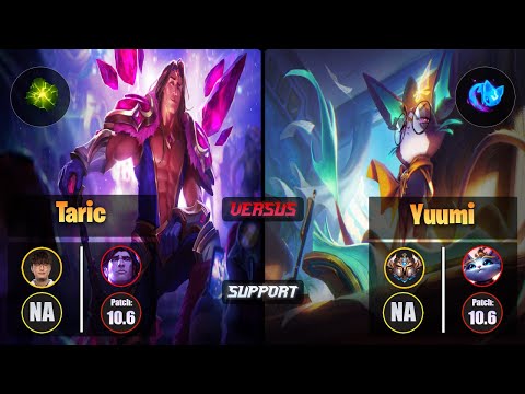 CoreJJ TARIC (Support) [Aftershock] VS YUUMI - Challenger NA Patch 10.6