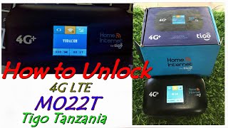 How to Unlock M022T Tigo Tanzania