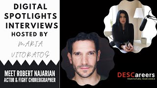 Maria Vitoratos Interviews Robert Najarian, Actor & Fight Choreographer video