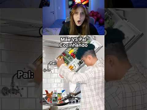 Alemã reage ao JoojNatu - MÃE COZINHANDO vs PAI COZINHANDO