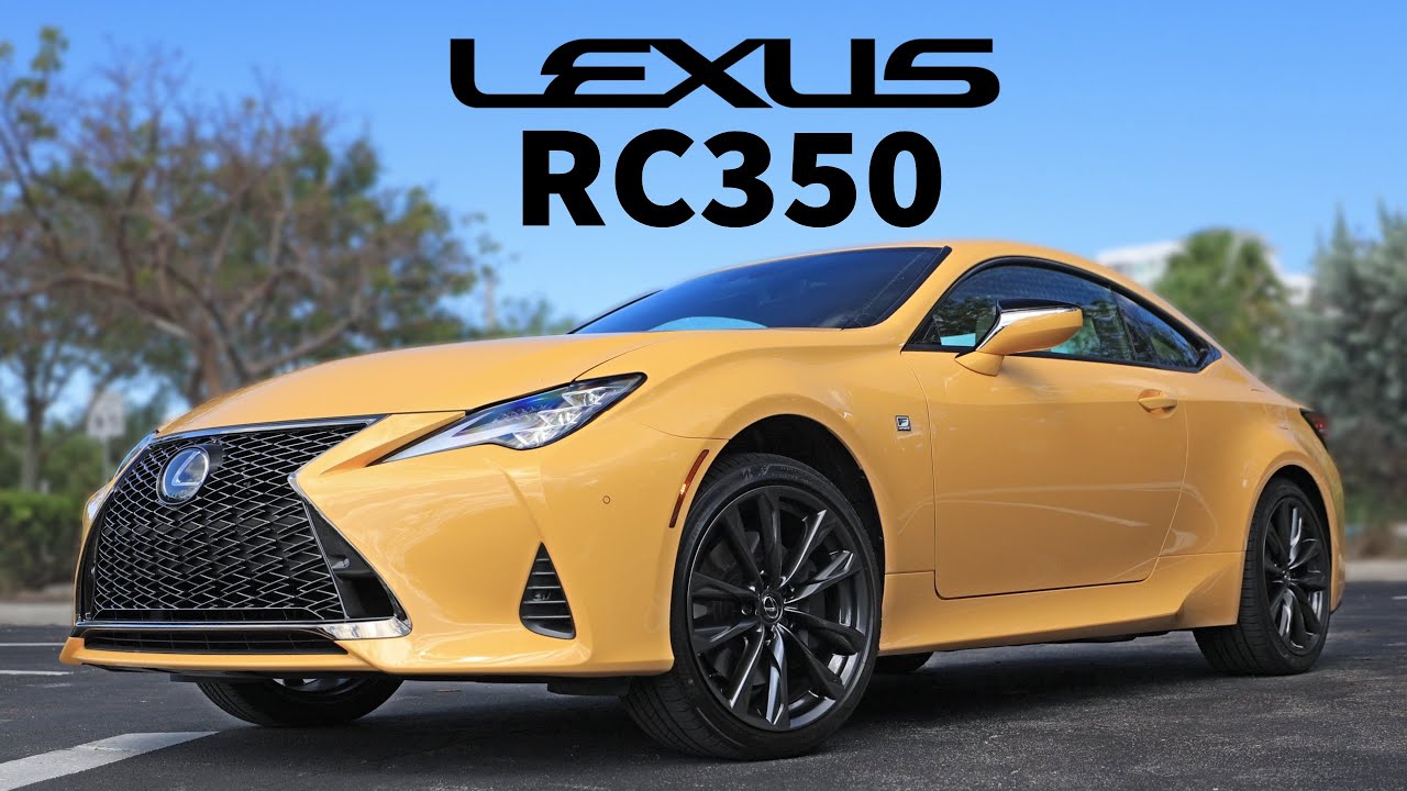 Pretty and Potent? 2023 Lexus RC 350 F Sport Review