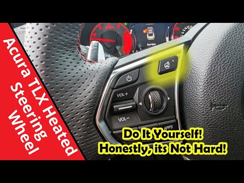 Acura TLX Type-S Heated Steering Wheel Install DIY