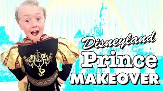 Prince Makeover at Disneyland's Bibbidi Bobbidi Boutique! ~ Cute Boy's Halloween Costume