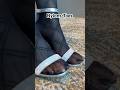 Closeup Nylons Toes Sheer Black Pantyhose Stockings Tights Legs Feet Sandals Heels