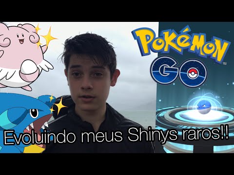 Evoluindo meus Shinys raros !!! — Pokémon go