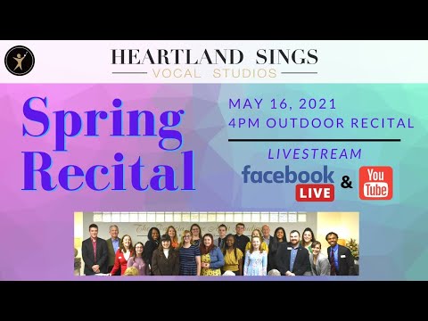 Heartland Sings Vocal Studios Spring 2021 Recital