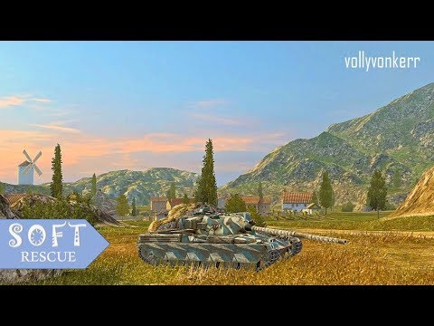 chieftain mk.6: 7600 Damage , 2 Frags (2vs6) - WOT BLITZ -