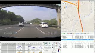 preview picture of video 'Hewlett Packard F210 Dashcam Test Drive In Jakarta, Indonesia (RegistratorViewer - Screen Capture)'