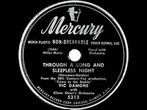 1949 OSCAR-NOMINATED SONG: Through A Long And Sleepless Night - Vic Damone