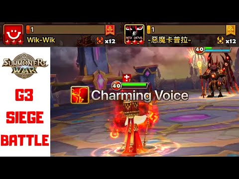 HITTING ONLY THE BEST META DEFENCES! - High G3 Siege - GOAT v Wik-Wik v Red Devils - Summoners War