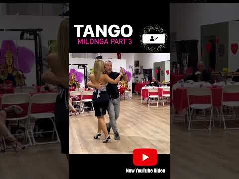 Milonga Part 3. Tango Class by Giselle and Diego www.diegosantanatango.com #tangoclass #argentine