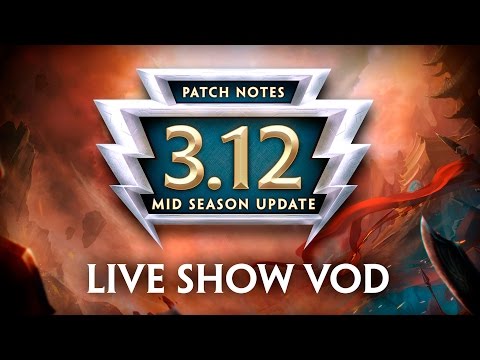 SMITE Patch Notes VOD - Mid Season Update (Patch 3.12)