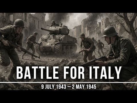 Fall Asleep To | The ENTIRE History of the Battle for Italy | Invasion of Italy WW2 War Documentary