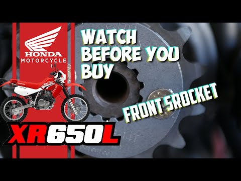 Best Front Sprocket for Honda XR650L KK Bike vs Fritzco Supermax vs NICECNC Comparison Install Guide