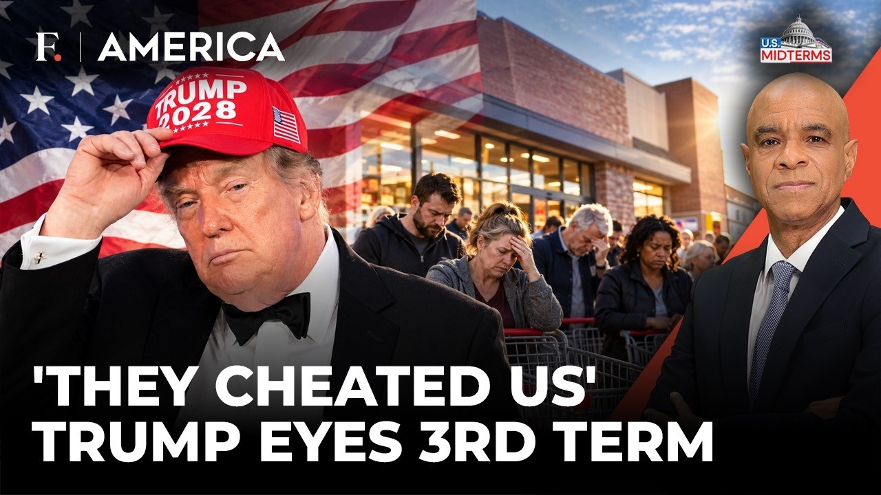'They Cheated Us': Trump Pushes Third-Term Bid as Approval Ratings Face Pressure | Firstpost America