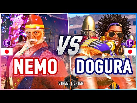 SF6 🔥 Nemo (JP) vs Dogura (Dee Jay) 🔥 Street Fighter 6