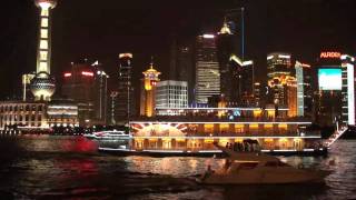 Video : China : Evening at the Bund in ShangHai 上海 2010 - video