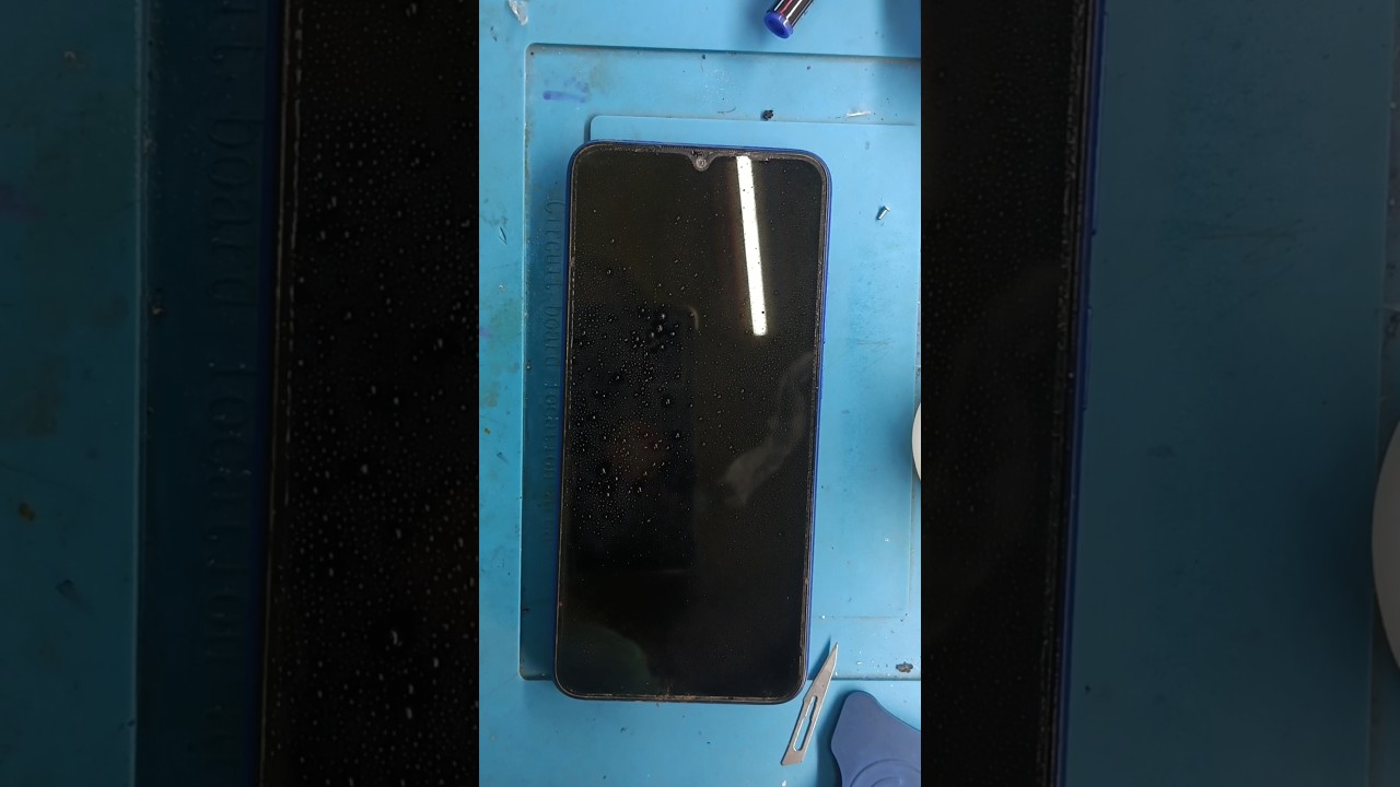 Mi 9c HD Plus Big curved tempered glass change #trendingshorts