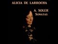 Alicia de Larrocha plays Soler - Sonata in G minor, Nin No.11