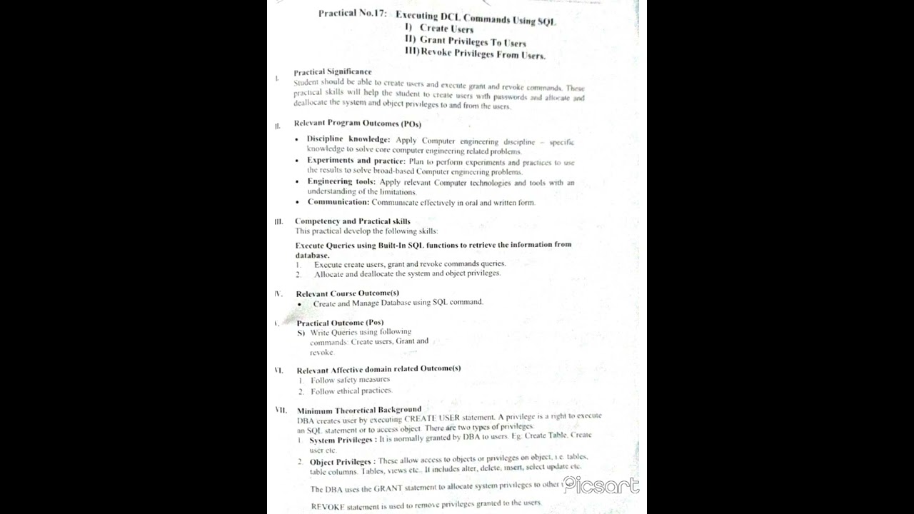polytechnic 3rd sem DBMS practical no : 17 #shorts #engineering #praticals #basics