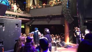 Rise of NWO P.O.D at the House of Blues San Diego (backstage view)