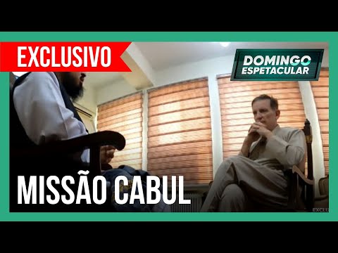 Cabrini entrevista líder do Talibã e mostra a luta de mulheres por direitos no Afeganistão