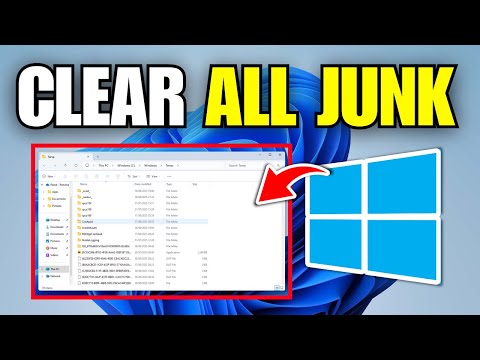 How To Clear All Junk & Cache From PC & Laptop (Windows 11)