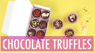 Nutella Chocolate Truffles Recipe | DIY Valentines Day Gift Ideas