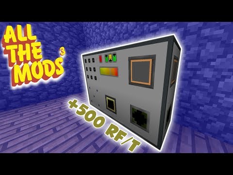 Generator Läuft! +500 RF/T - #16 - All The Mods 3 - Minecraft 1.12 Modpack