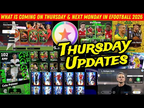 New Updates: What's coming on Thursday & Next Monday in eFootball 2026 | Free Coins, New Showtime