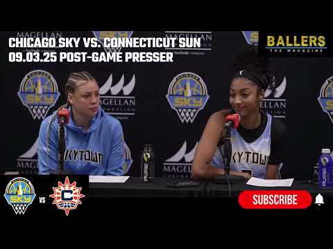 Angel Reese & Rachel Banham: Chicago Sky Postgame Presser | vs. Connecticut Sun | 09.03.25