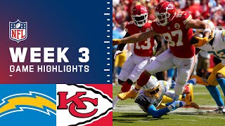 Chargers vs. Chiefs Week 3 Highlights | NFL 2021