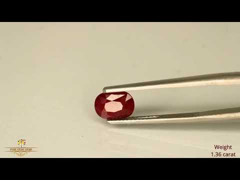 African Ruby 1.36ct. (Luxury) video