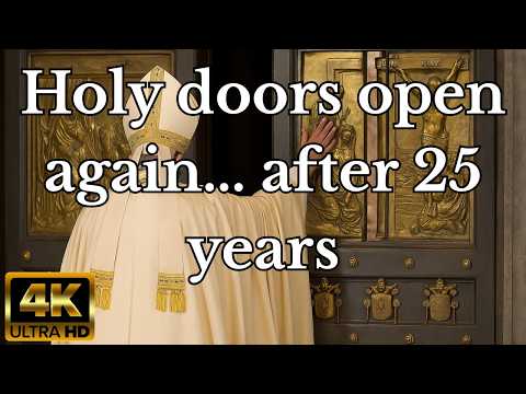 Jubilee Year in Rome – Holy Doors Open After 25 Years